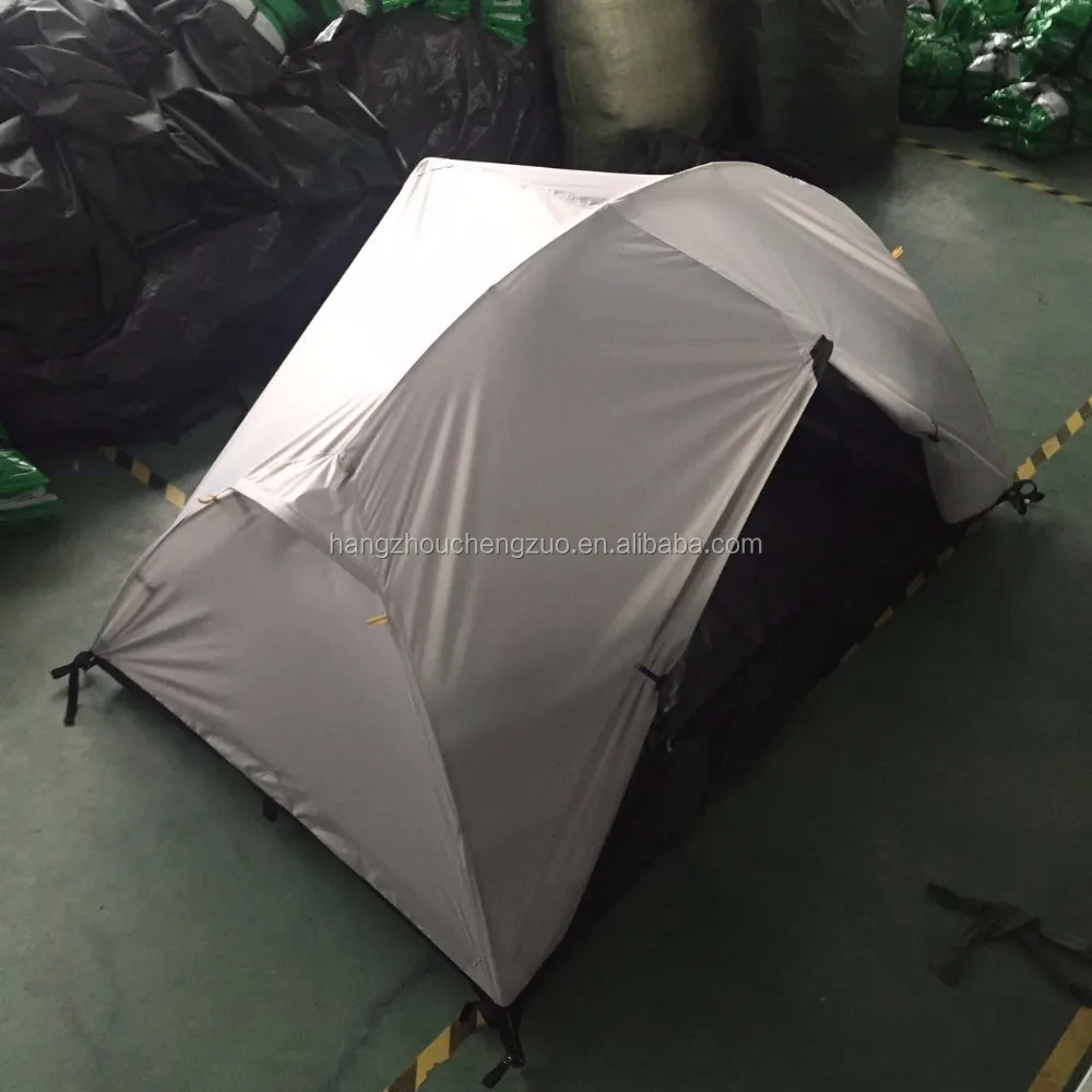 High-end Ultralight Aviation Aluminum Pole Double Layers 2-3 Person Waterproof Backpacking Tent, TXZ-015B Ripstop Camping Tent
