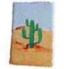 a5 printing book cactus plant notebook, clever new unique planner with sequins cover