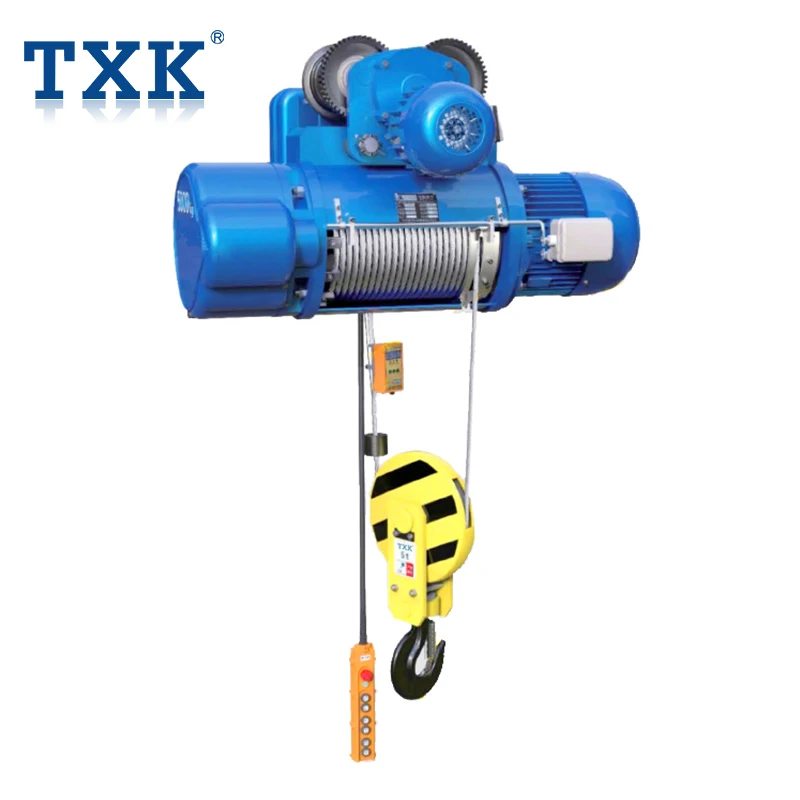 Lifting Equipment Txk 1ton Cd Type Electric Wire Rope Hoist With ...