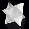 Clear Quartz Crystal Merkaba Star For Metaphysical Crystal Star Healing 8 Points Star
