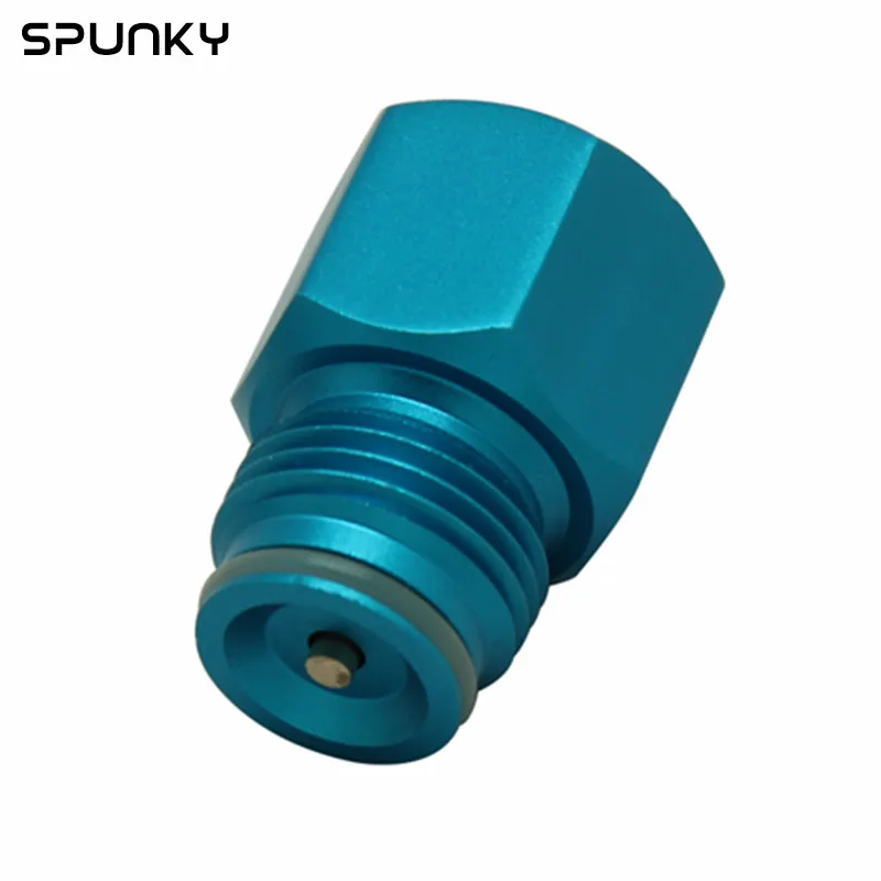 Adapter Converts Standard Cga320 Male Fitting To Co2 Paintball Tank