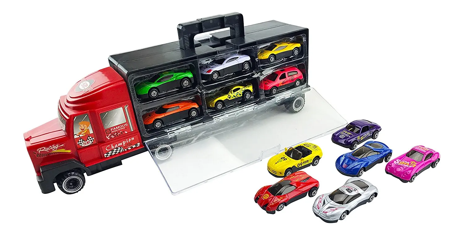 metal car carrier toy truck