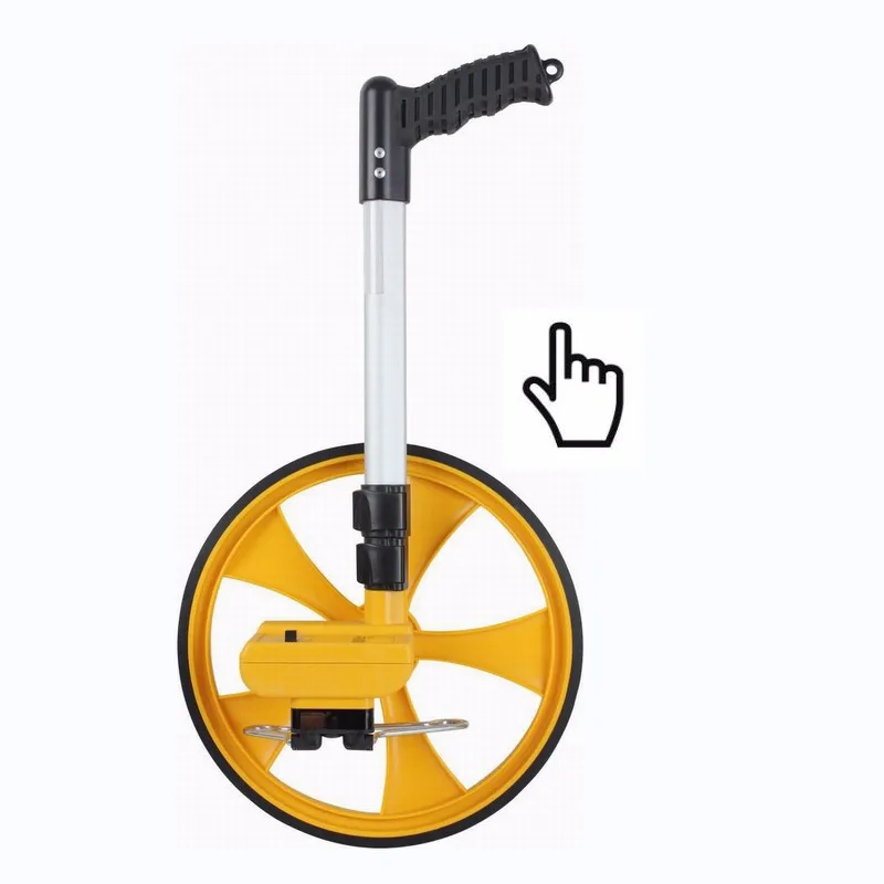 Meters Tools Telescoping 3piece Handle Digital Walking Wheel Used To