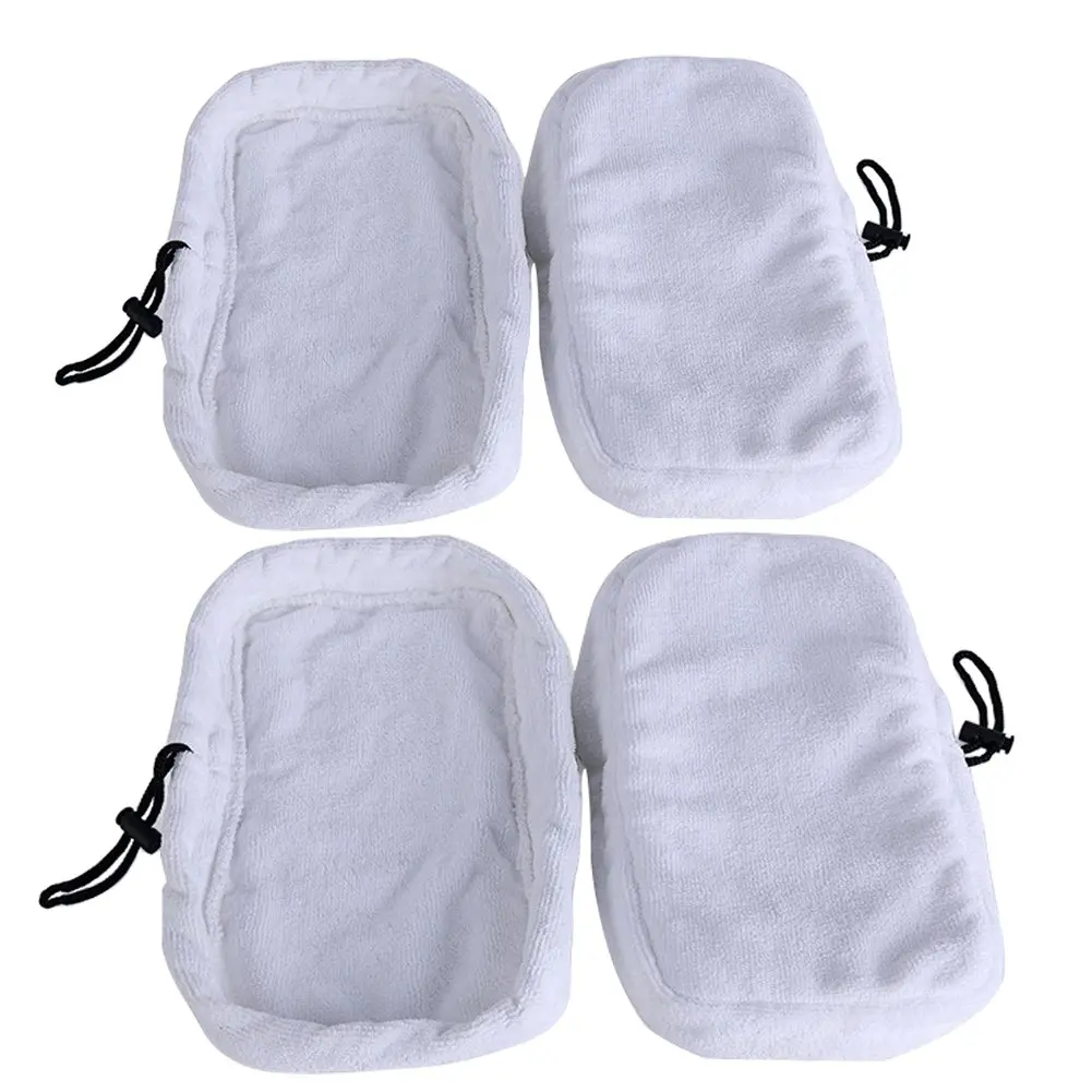 BettaWell Washable Reusable Steam Replacement Microfiber Mop Pads for Bissell Steam Mop model 1867 | Compare to Bissell Steam Mop Part # 203-2158, 2032158, 3255, 32525 (Pack of 4)