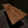 Current stock round walnut table tops MI Factory