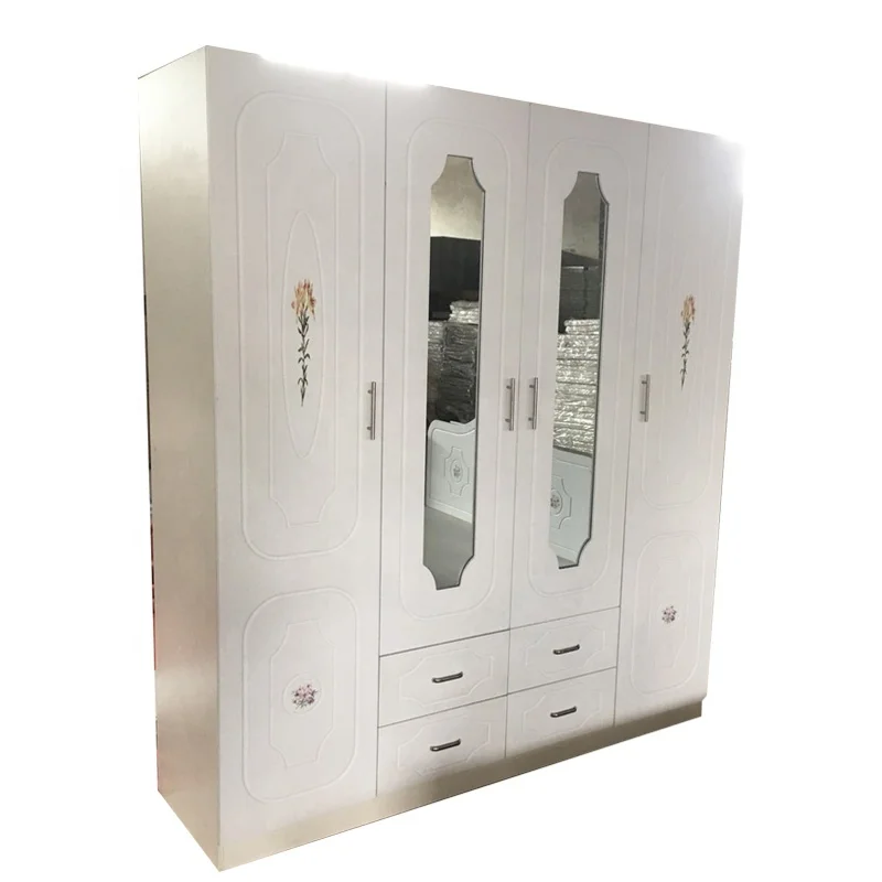 Современный дизайн мебельный шкаф для спальни с 4 дверями