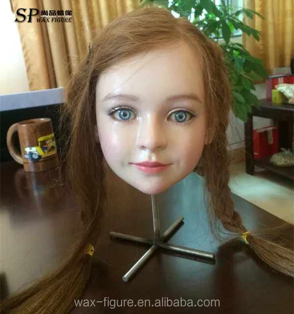 Super Realistic Handmade Silicone Mannequin Head For Sale Buy