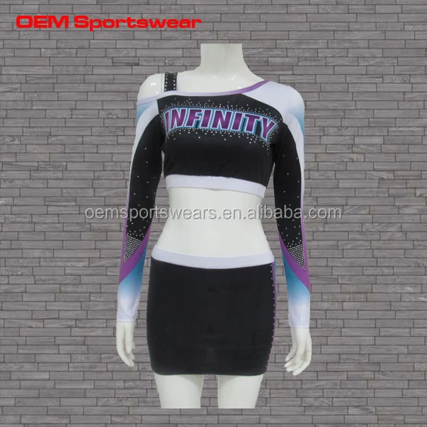 Rhinestone Bling Cheerleading Uniforms Crop Top Cheer Uniform Buy Cheerleading Uniforms