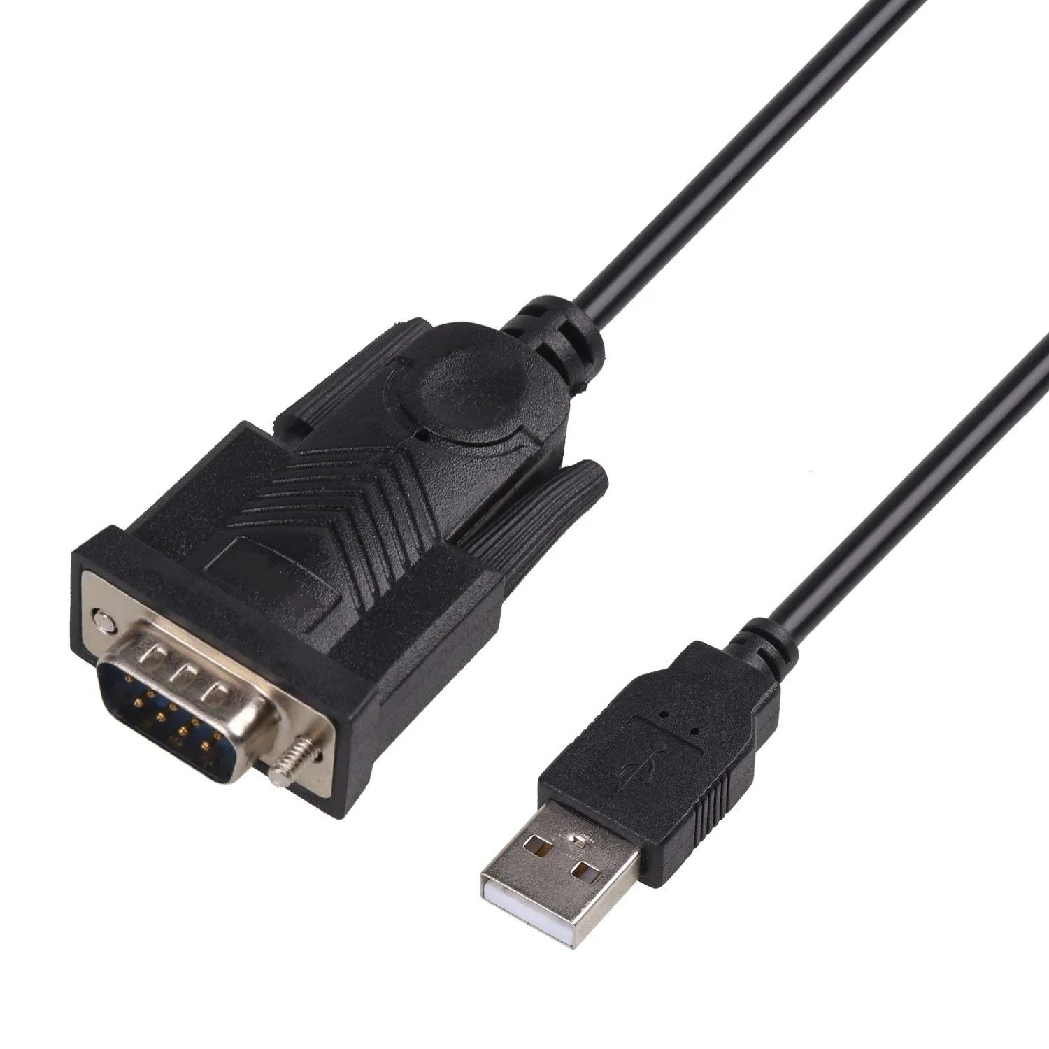 6 Feet Serial Cable Usb To Db9 Rs232 Port Adapter Supports Win 10 8 7 ...