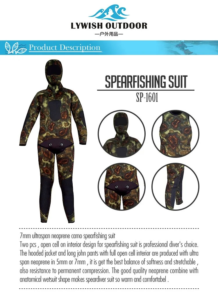 Neoprene Spearfishing Wetsuits By Scientific Process Omer Buy