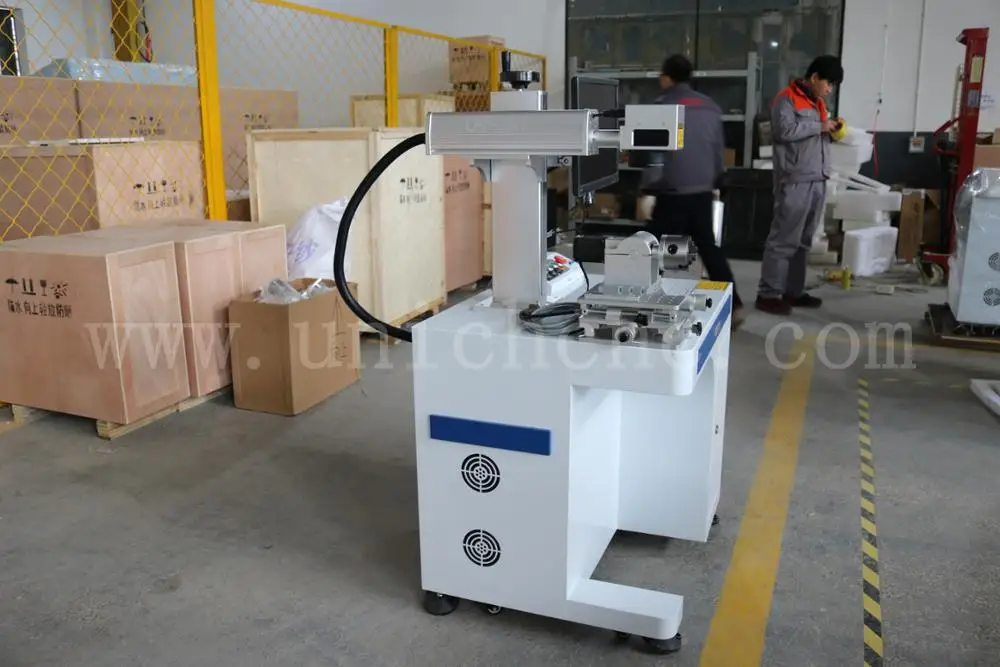 UNICH fiber laser marking machine with 20/30/50W Raycus/Max generator