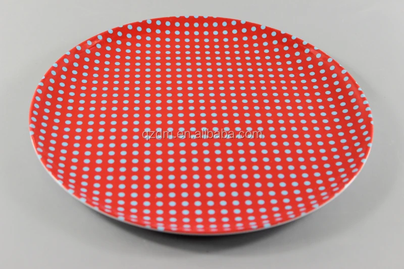 Factory supply good quality jubilant food plate dot print