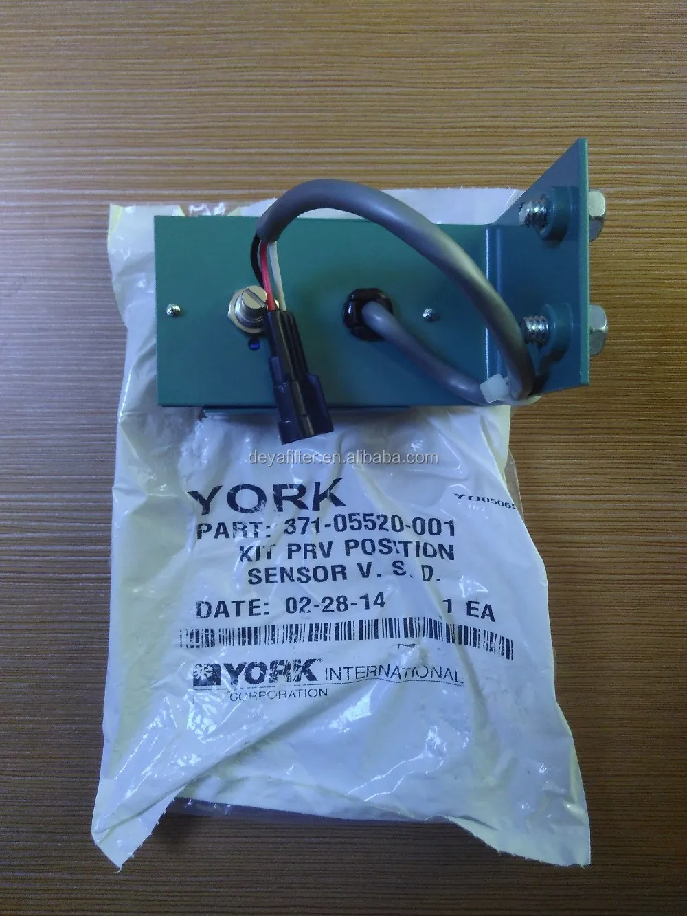 york model ycal chiller sensors