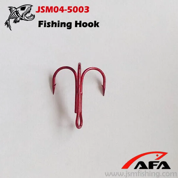 Fishing Hook Manufacturers 35656 Round Bent Treble Hook Jsm045003