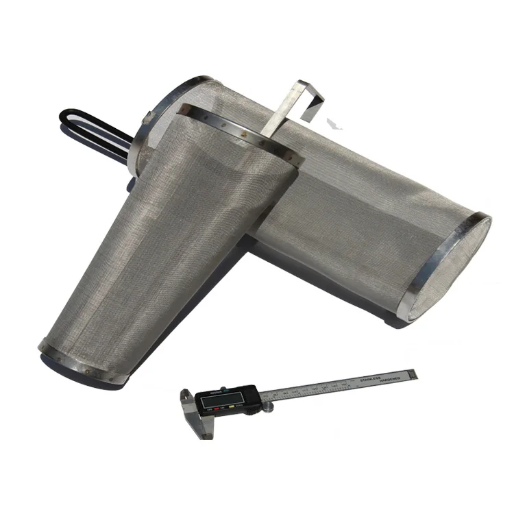 4 x 10 Hop Spider 300 Micron Mesh Stainless Steel Hop Filter Strainer for Home Beer Brewing Kettle