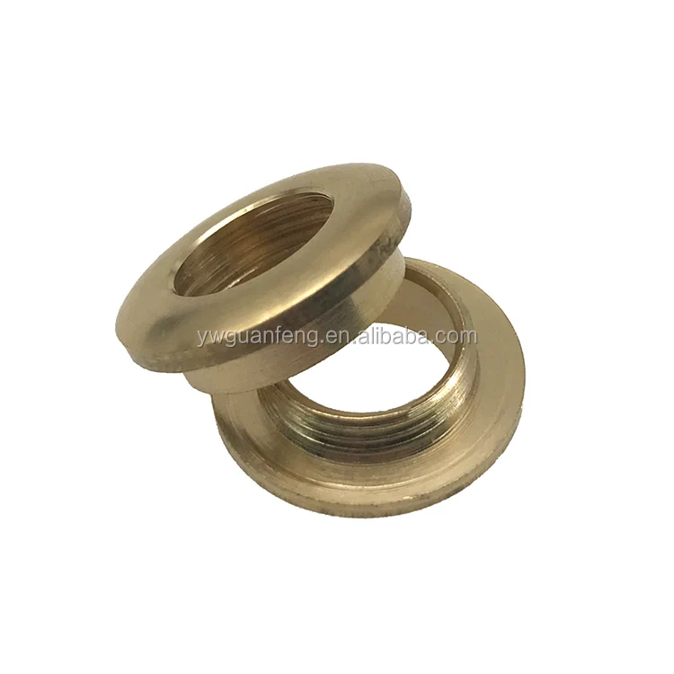 Guanfeng Screw Pattern Grommet Washer Double Side Brass Material