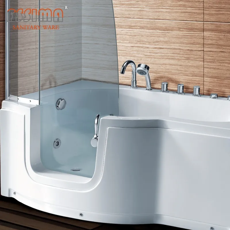 Luxury Apolo Walk In Whirlpool Massage Bathtub For Old People Use - Buy ...