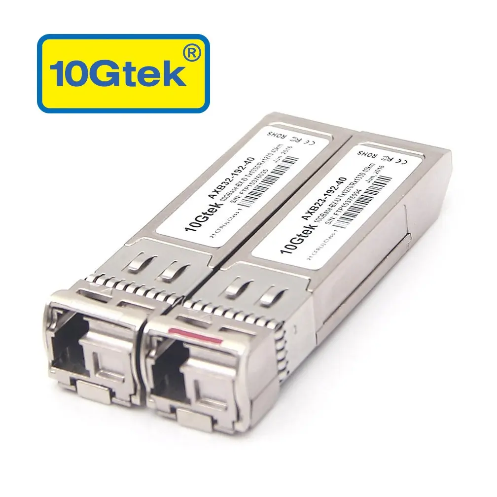 LODFIBER S+2332LC10D Mikrotik Compatible Pair of BiDi SFP 10G 10km Transceiver