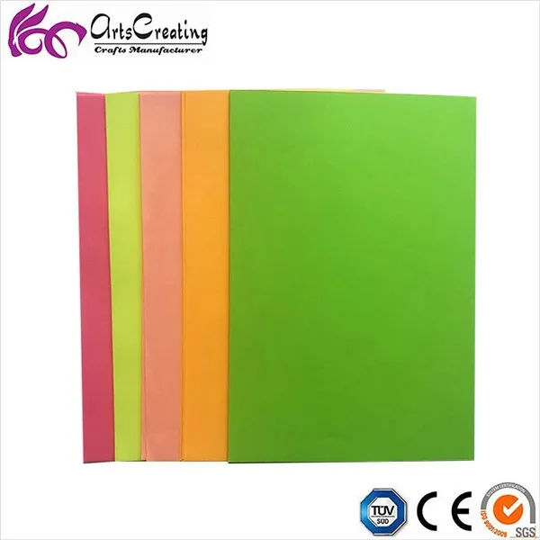 Raco A4 Size Neon Color Paper &cardboard Paper For Kid's Diy Buy A4
