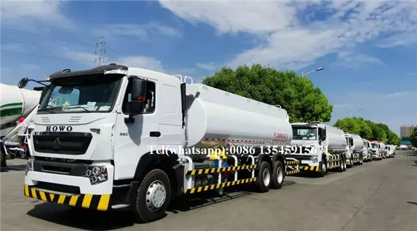 Howo 6x4 20000l Oil Fuel Tank Truck