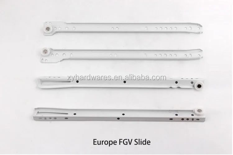 Factory Fvg Plastic Furniture Drawer Slide Rail Buy Plastic