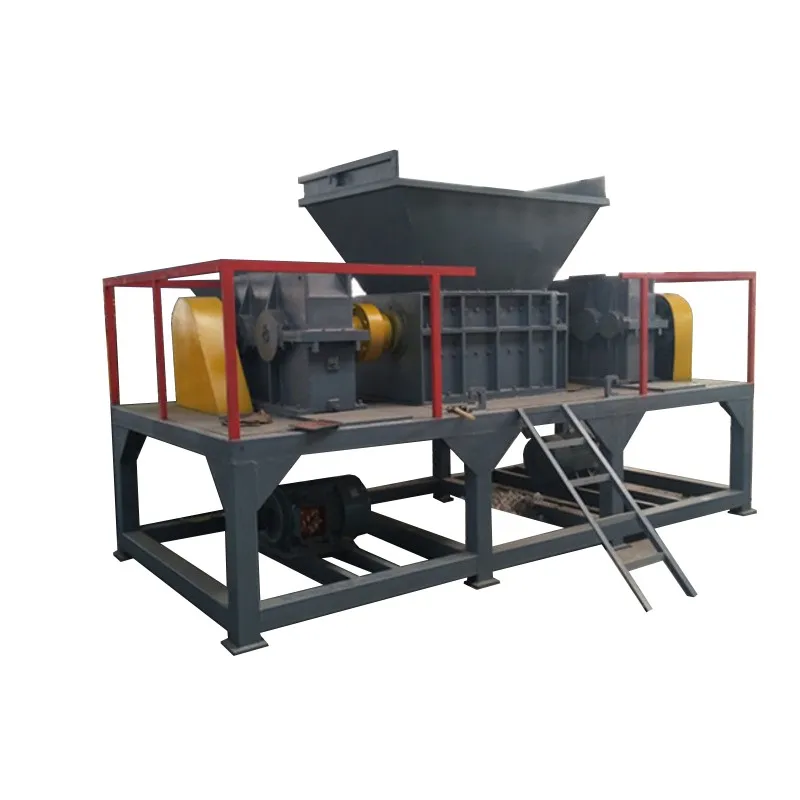 Mc-600 Double Shaft Crusher /shredder - Buy Double Roller Crusher,Scrap ...