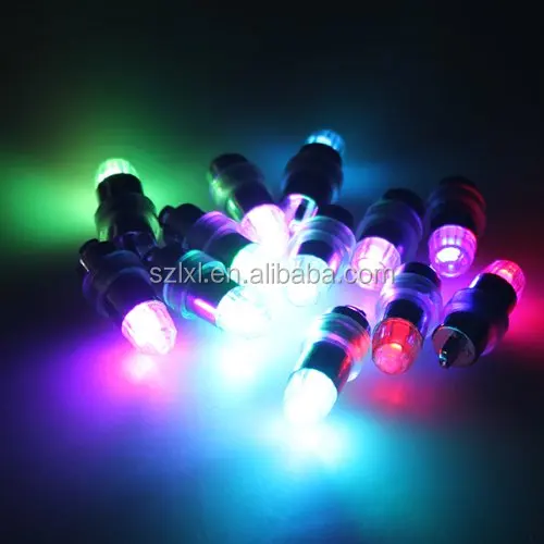 White Floral Arrangement Led Mini Party Light/led Balloon Light/led