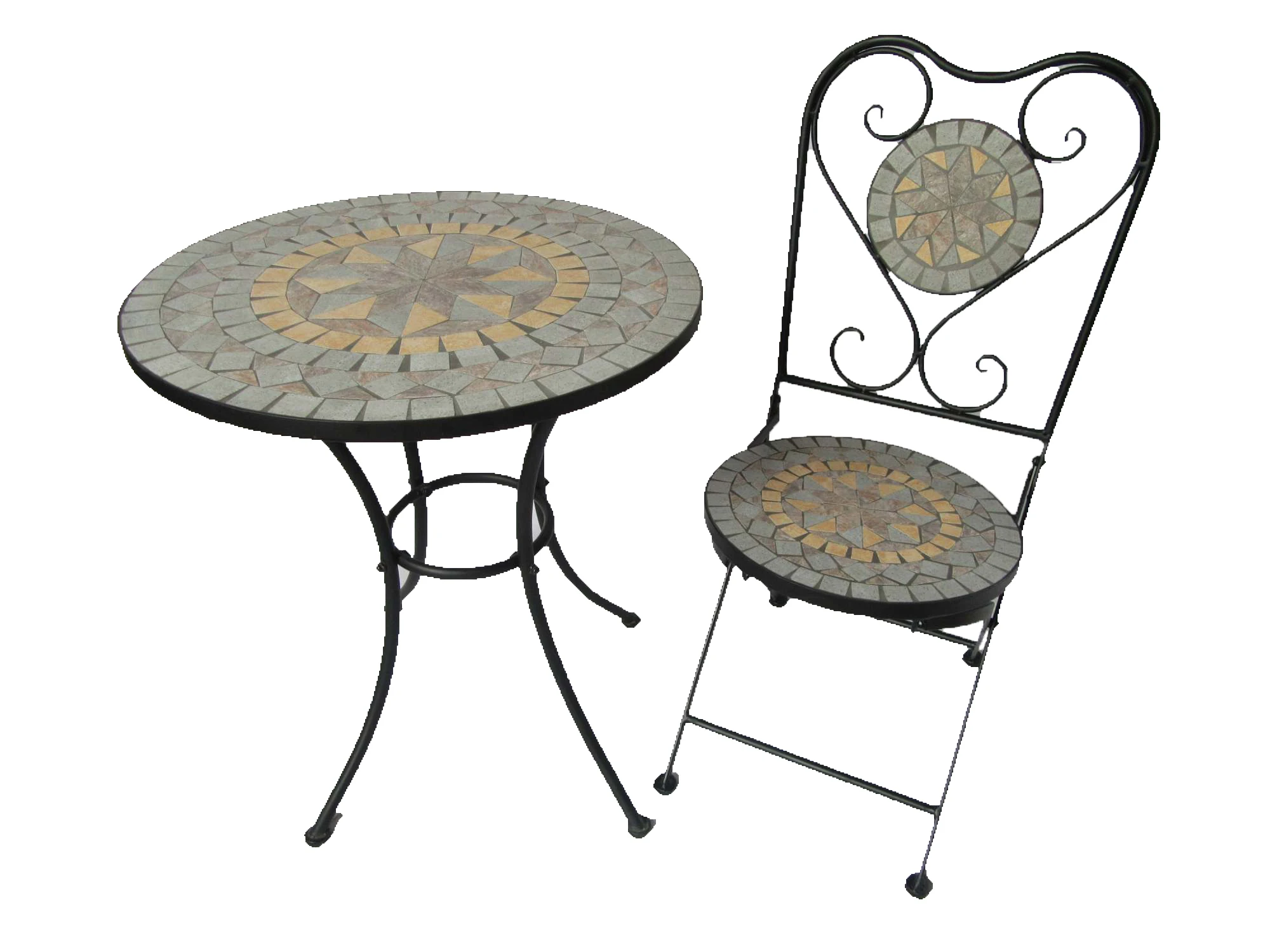 Mosaic Bistro Set Table And Chairs Metal Wire Mesh Outdoor Furniture Buy Steel Mesh Outdoor Furniture
