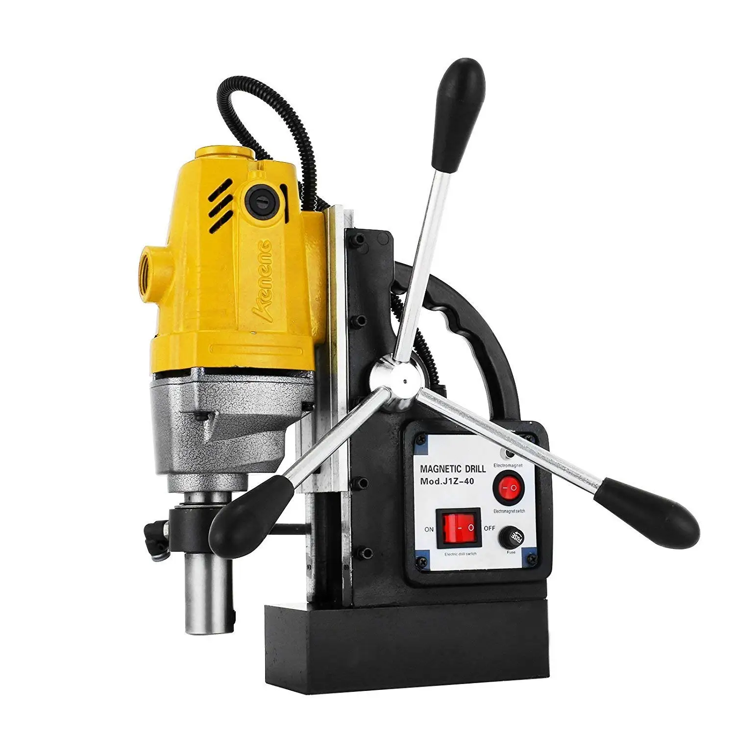VEVOR MD40 Magnetic Drill Press 1-1//2/" Boring 2700 LBS Magnet Force Tapping