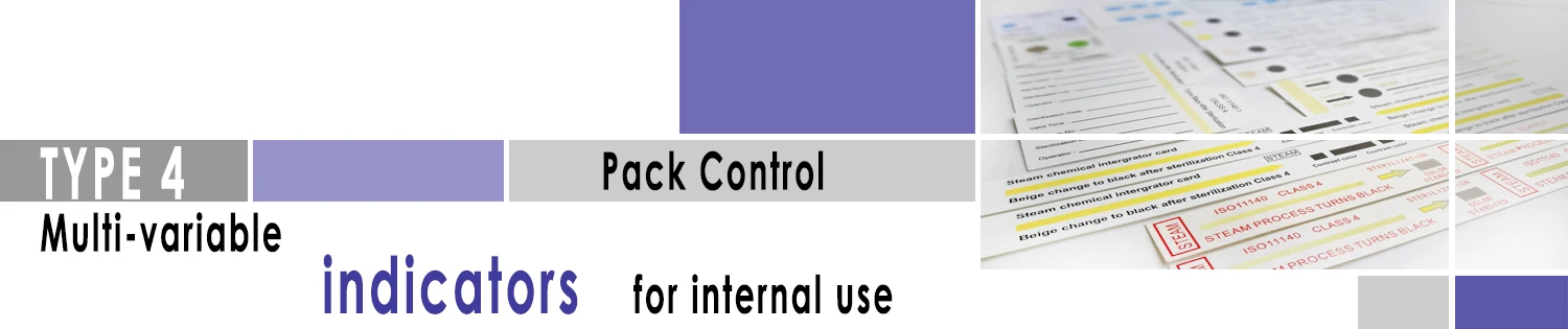 Yellow To Black CE ISO Disposable Medical Steam Sterilization Indicator Strip For Hospital