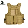 Military airsoft tactical army vest police bulletproof vest for body armor plates