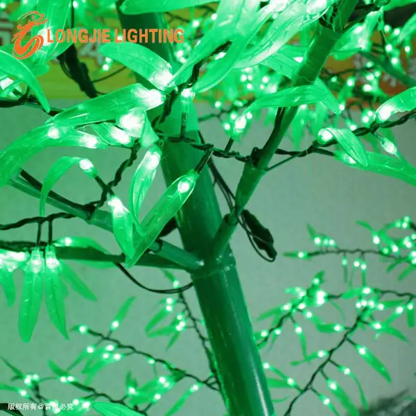 3456 Led H 2.5m Artificial Christmas Decorative Led Bamboo Tree Light