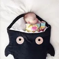 Discount Cartoon Shark sleeping bag Winter Strollers Bed Swaddle Blanket Wrap cute Bedding baby Sleepsacks