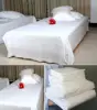 Bulk White Plain 100 Cotton Single Size Hospital Bedsheet Set
