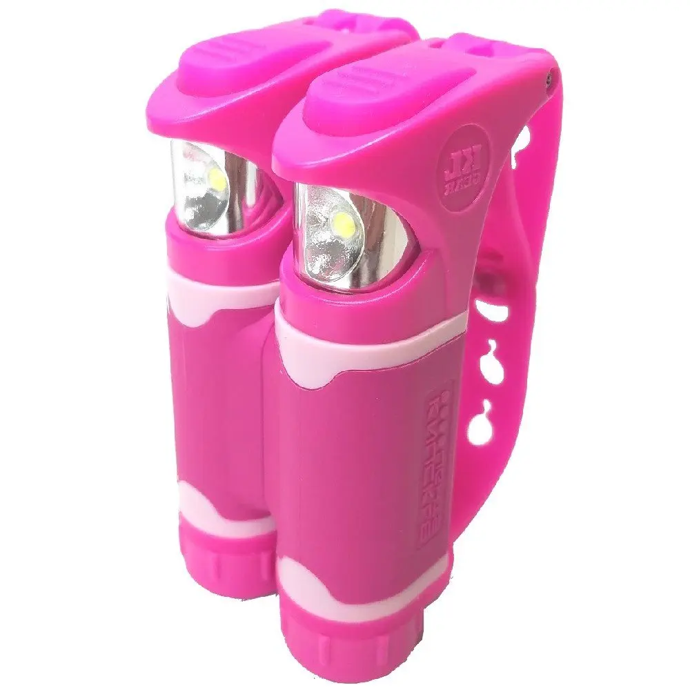 Knuckle Lights Colors 2 Units Provide Powerful /& Bright Night Visibility and Illumination Innovative LED Flashlight for Running /& Jogging Dog Walking Camping /& Hiking