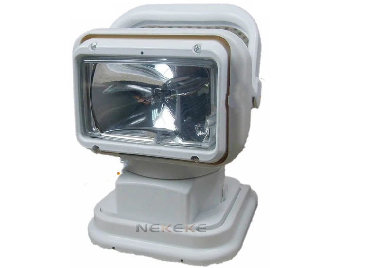 Boat spotlight 100W HID xenon rotating remote control searchlight auto 4WD