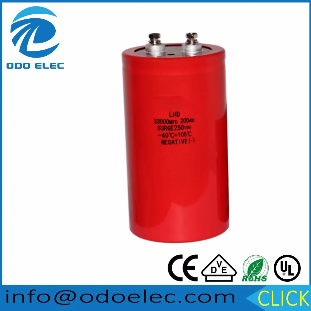 Screw Terminal Electrolytic Capacitor 400v 12000uf Aluminum Capacitor