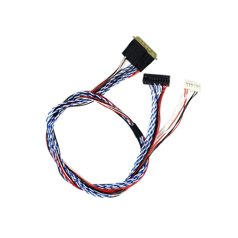 IPEX 40Pin LED LVDS Cable for 15.6" 17.3" 18.4" 1920x1080 LCD Screen - ANKUX.COM