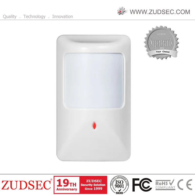 Highsecurity Wired Outdoor Infrared+microwave Dualtech Pir Motion