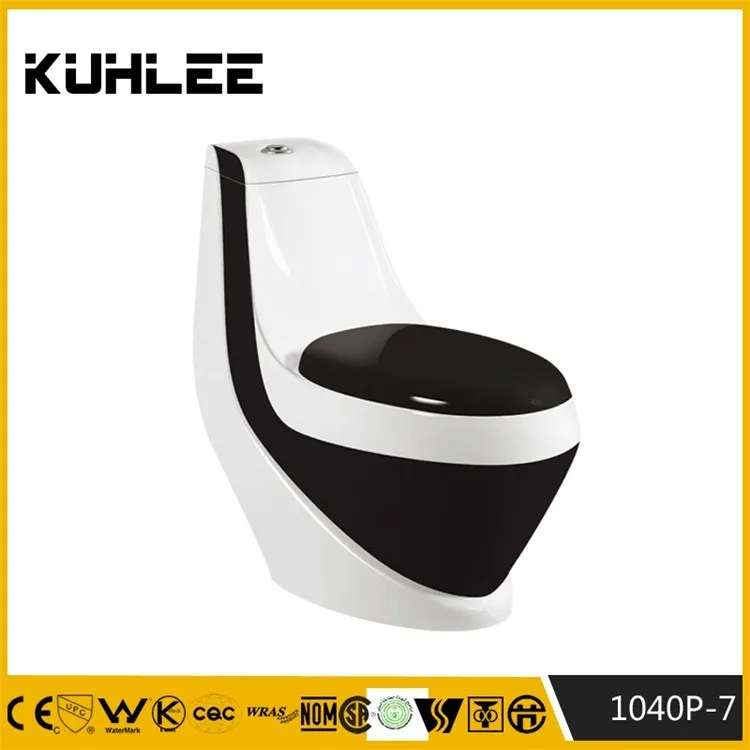 KUHLEE 1040P Western toilet wc color bowl brand