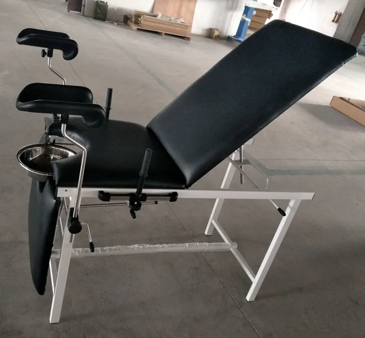 Best quality steel coating gynecology bed for examination obstetric delivery table