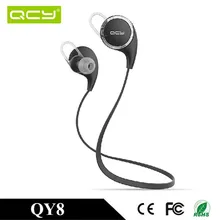 Bluetooth 4.1 Headset Stereo Original QCY QY8 Wireless Sports Earphone Headphones For iPhone Sumsung Htc With Microphone