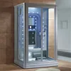 Prefab Modern Design Square Glass Portable Steam Shower Room for Bathroom