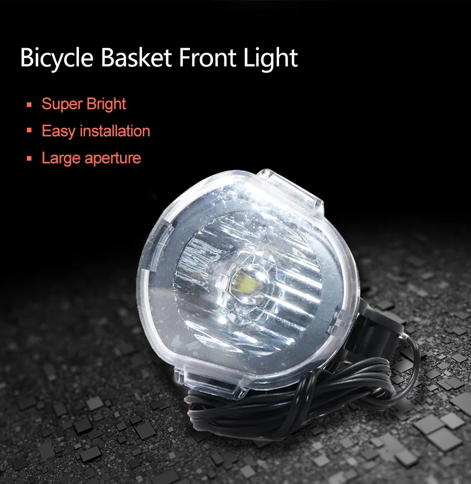 Ebike Lights Headlights Waterproof Led Flashlight Super Bright Mtb