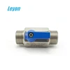 Factory price free sample stainless steel 5/8 to 1/16 1/2" mini ball valve