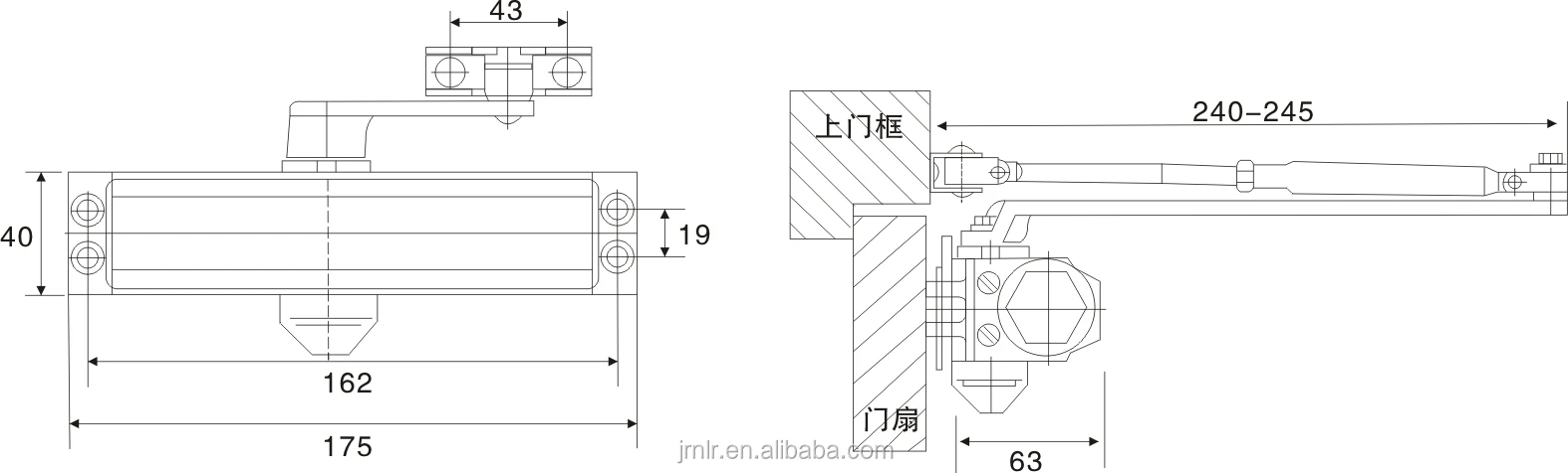 B331 dimesion