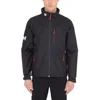 Wholesale customized Men black windproof nylon sailing jacket with high quality