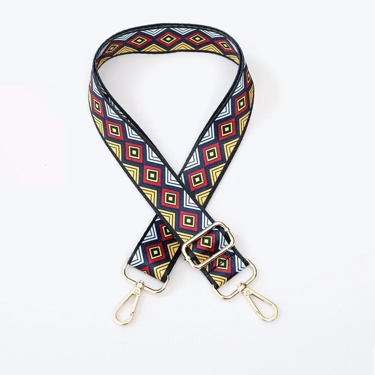 Meetee Bx004 New Nylon Long Strap Fashion Bag Accessories National Style Wide Adjustable