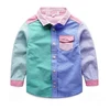 China Factory New 100% Coton Oxford Casual Kids Shirt For Boys Shirts