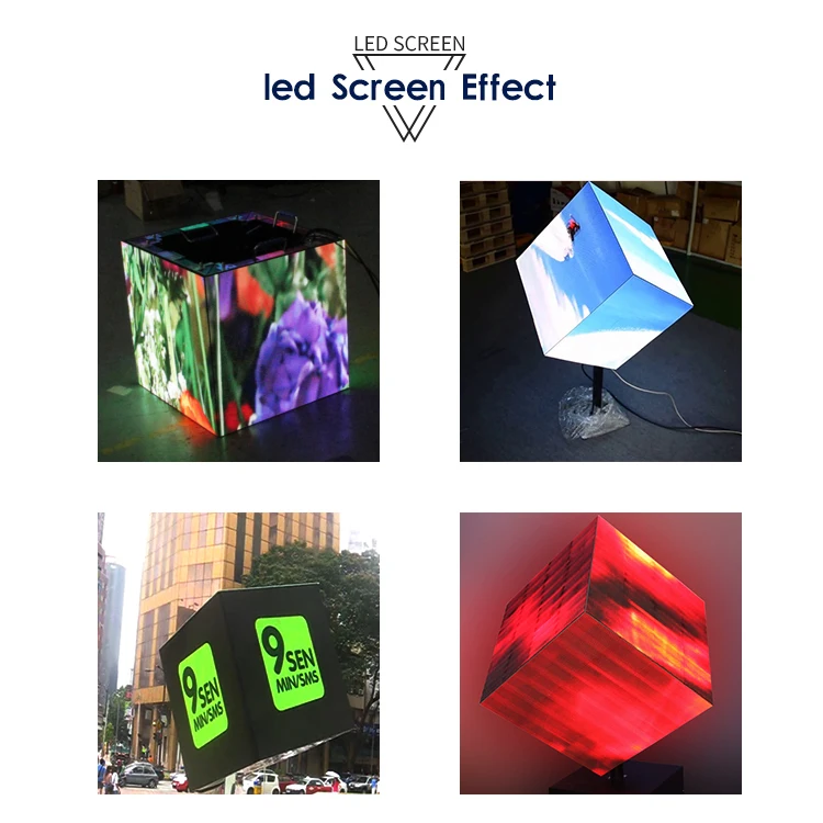 立方体广告led显示屏